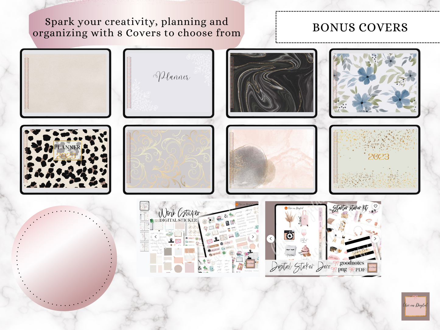 2025 DATED DIGITAL PLANNER, GoodNotes Planner 2025, Minimalistic Dated Digital Planner, iPad Notability Noteshelf Plan, Daily Sticker bundle