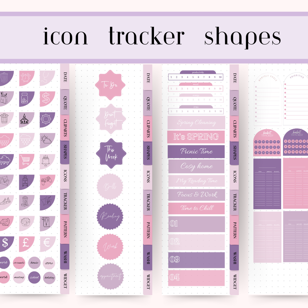 VALENTINE'S Day DIGITAL Stickers for GoodNotes February digital journaling, digital wideget, anniversary sticker notability planning icons