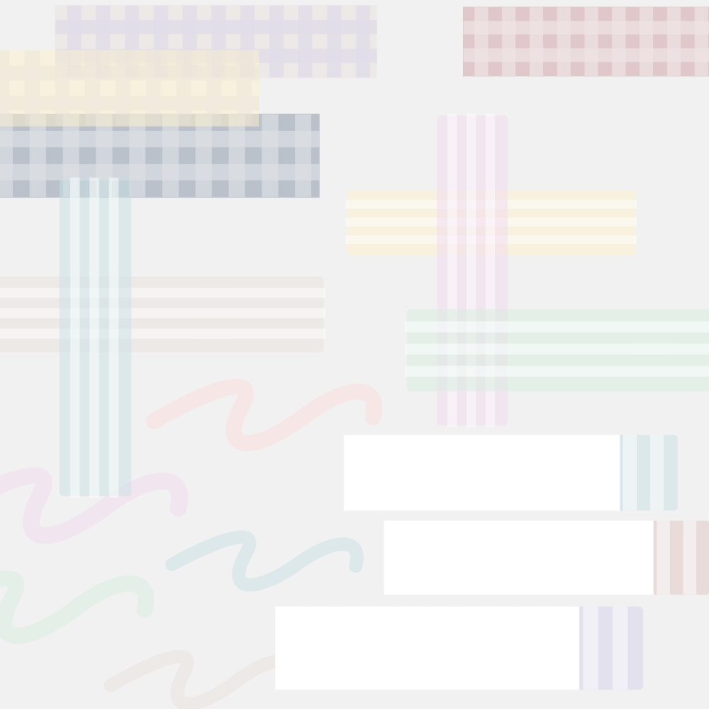 Digital translucent Stickers | Minimal Widgets | Essential iPad Basic Sticker