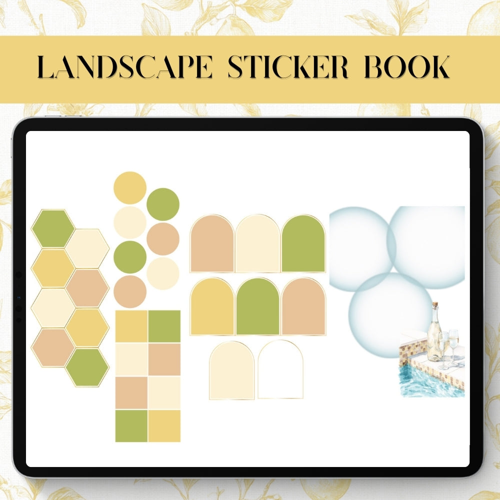MAY MEGA KIT Stickers - 600+ digital Sticker for Goodnotes, noteful & pre-cropped PNG