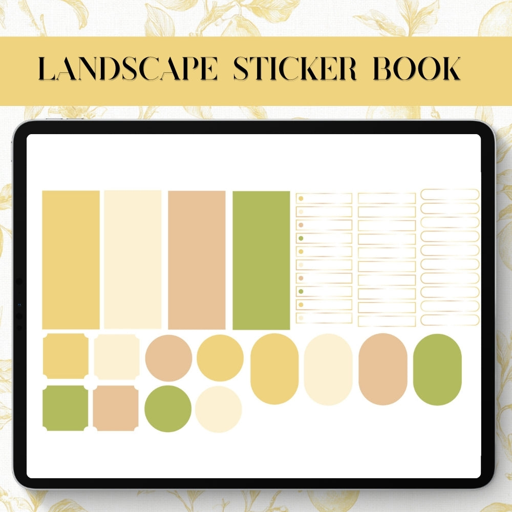 MAY MEGA KIT Stickers - 600+ digital Sticker for Goodnotes, noteful & pre-cropped PNG