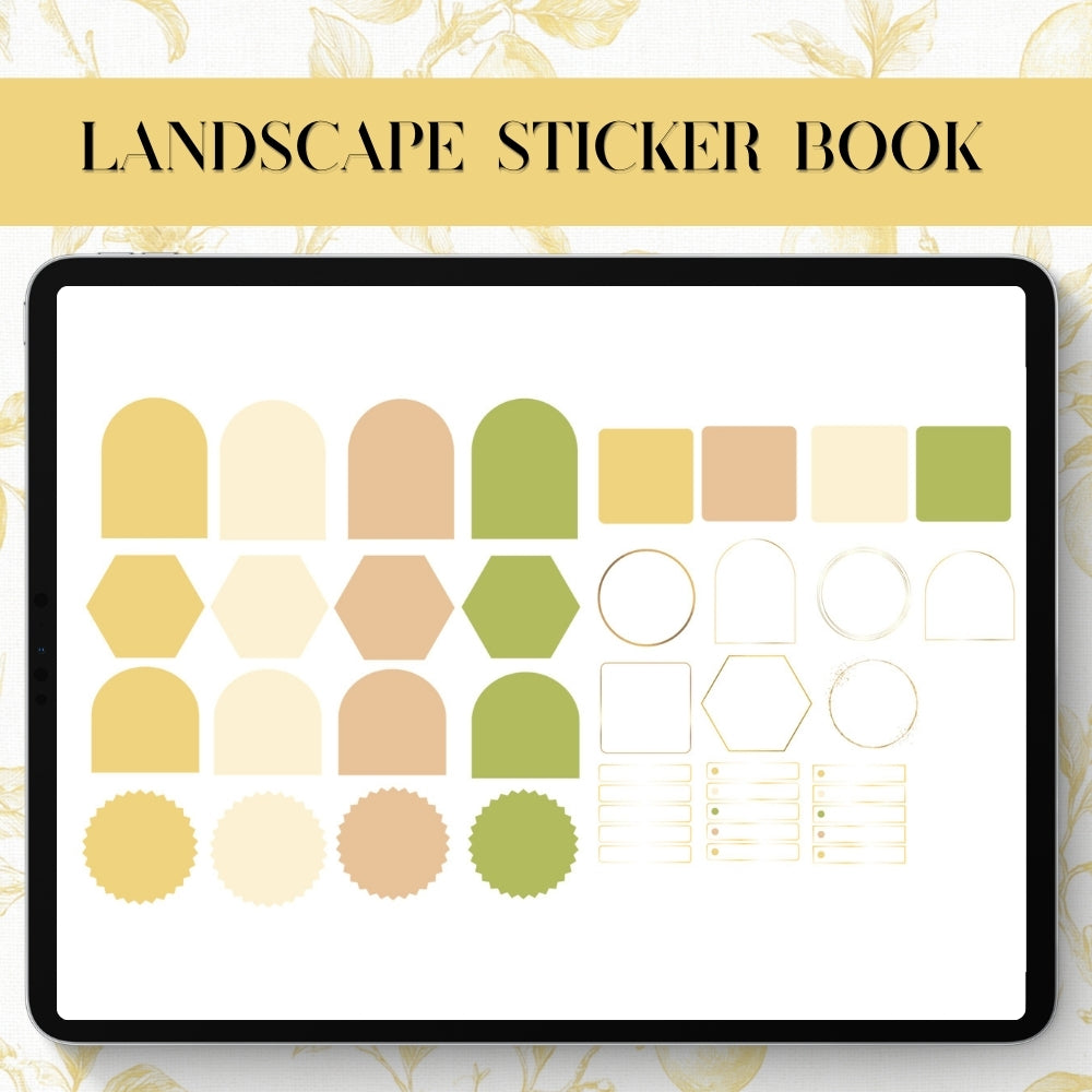 MAY MEGA KIT Stickers - 600+ digital Sticker for Goodnotes, noteful & pre-cropped PNG