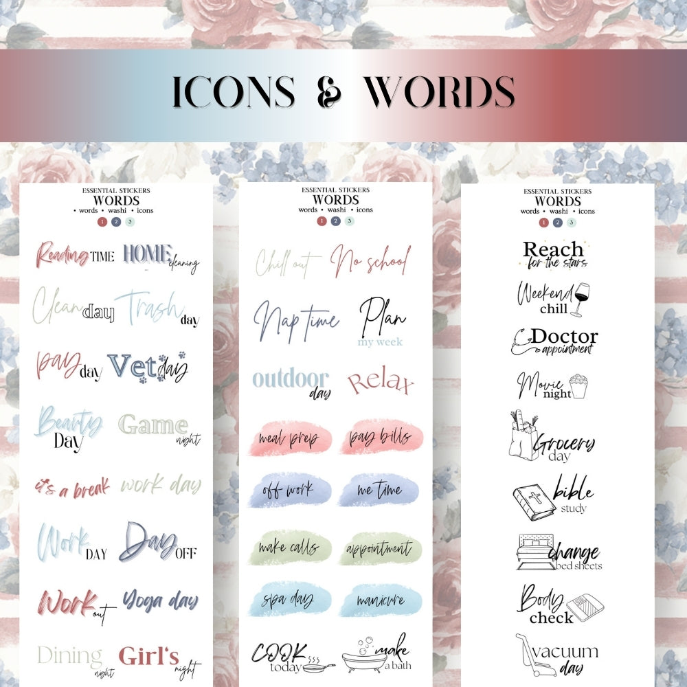 July 4th MEGA KIT Stickers - 600+ digital Sticker for Goodnotes, noteful & pre-cropped PNG (Copy)