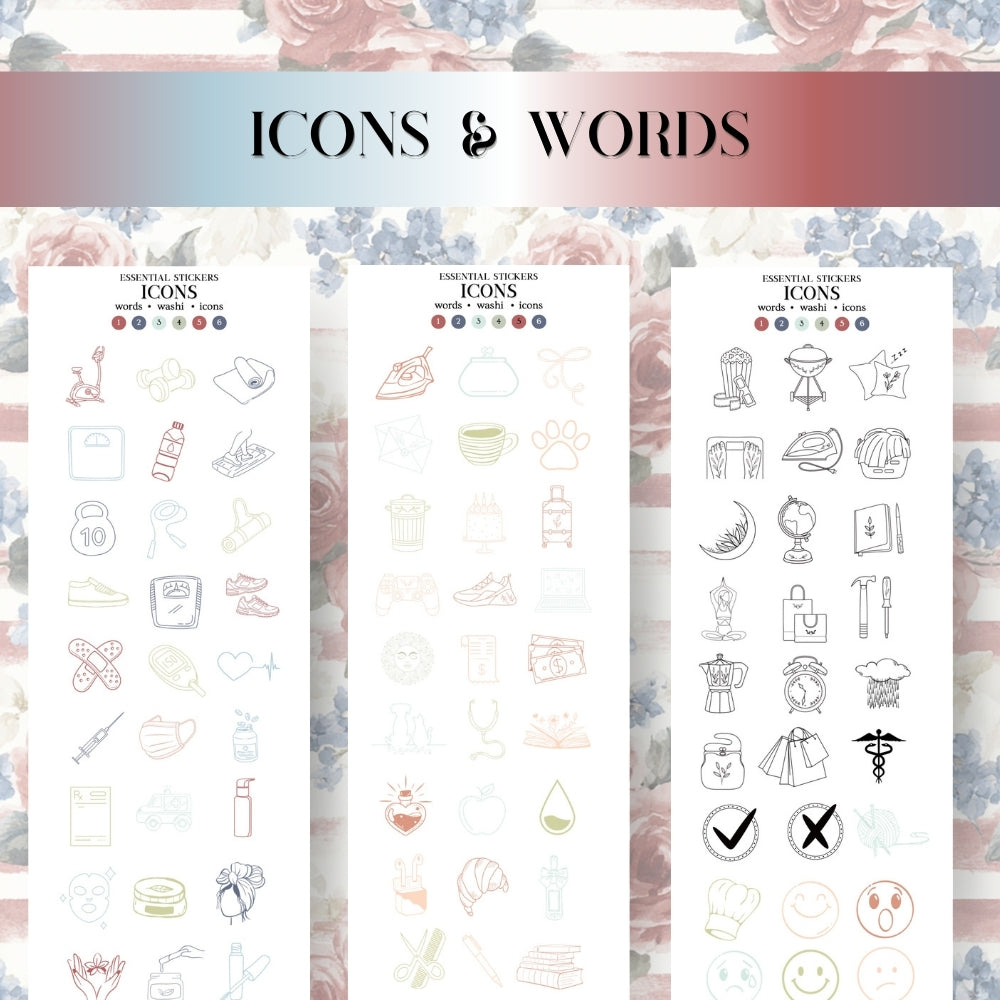 July 4th MEGA KIT Stickers - 600+ digital Sticker for Goodnotes, noteful & pre-cropped PNG (Copy)