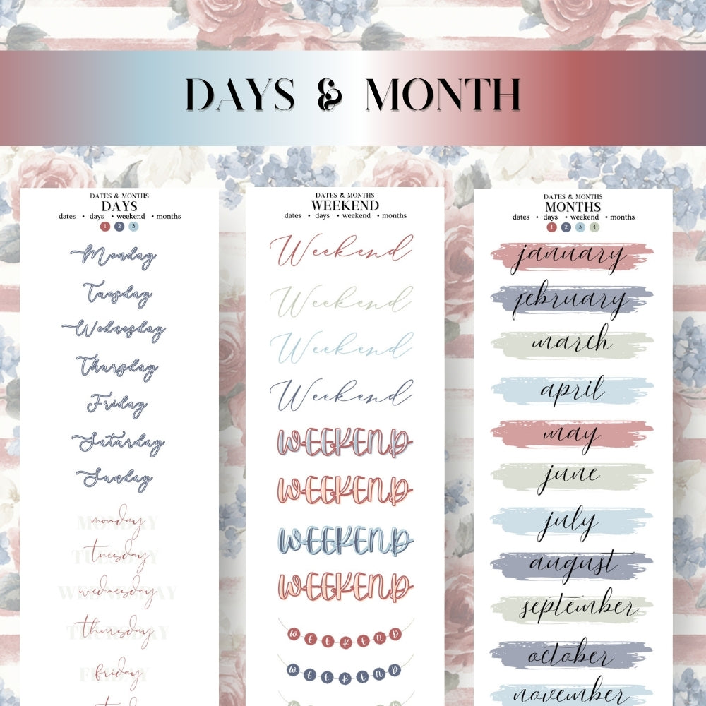 July 4th MEGA KIT Stickers - 600+ digital Sticker for Goodnotes, noteful & pre-cropped PNG (Copy)