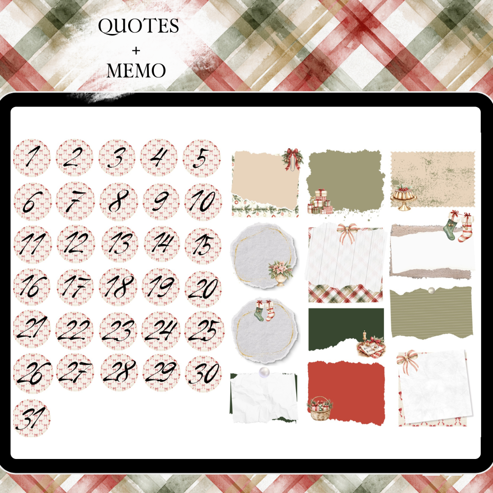 Christmas Sticker bundle - over 700 pre-cropped PNG stickers