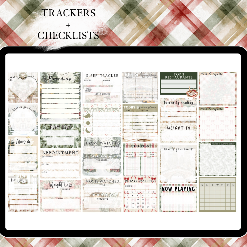 Christmas Sticker bundle - over 700 pre-cropped PNG stickers
