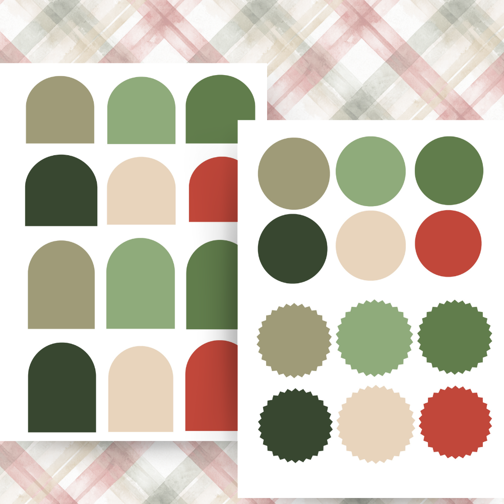 Christmas Sticker bundle - over 700 pre-cropped PNG stickers