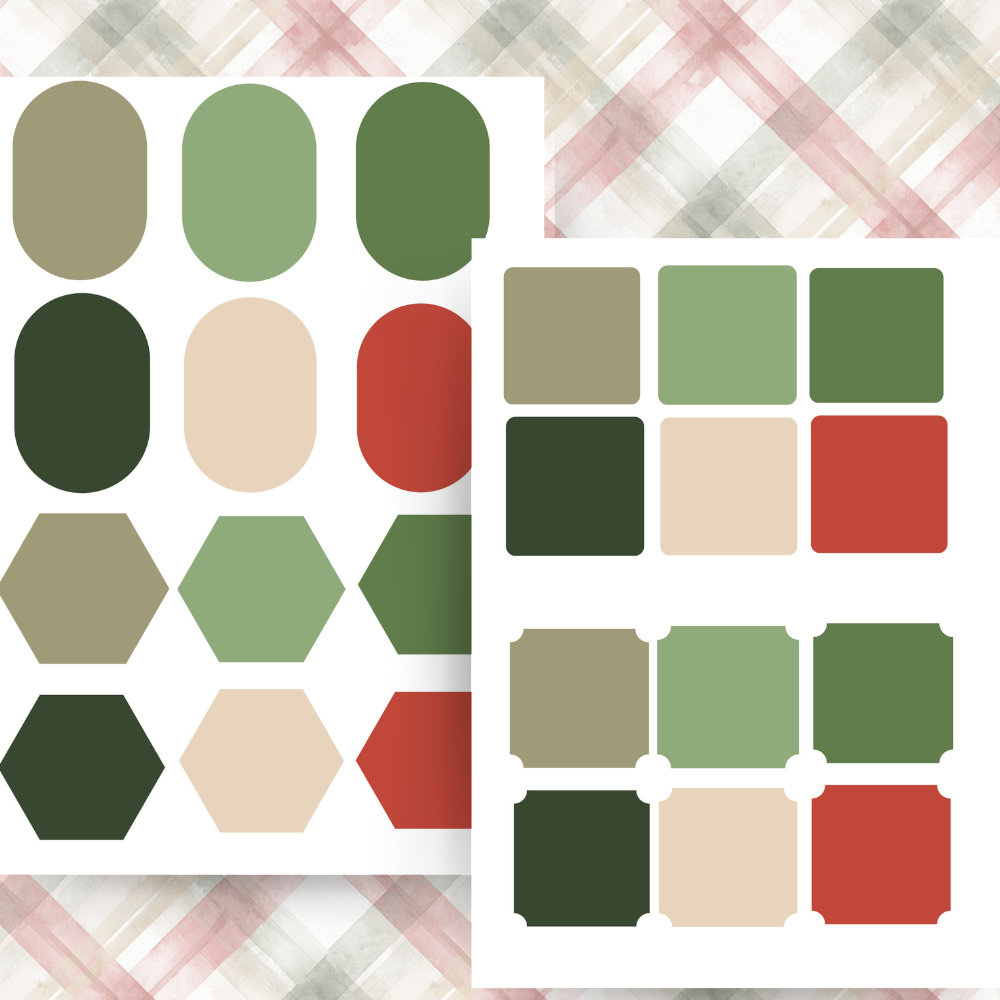 Christmas Sticker bundle - over 700 pre-cropped PNG stickers