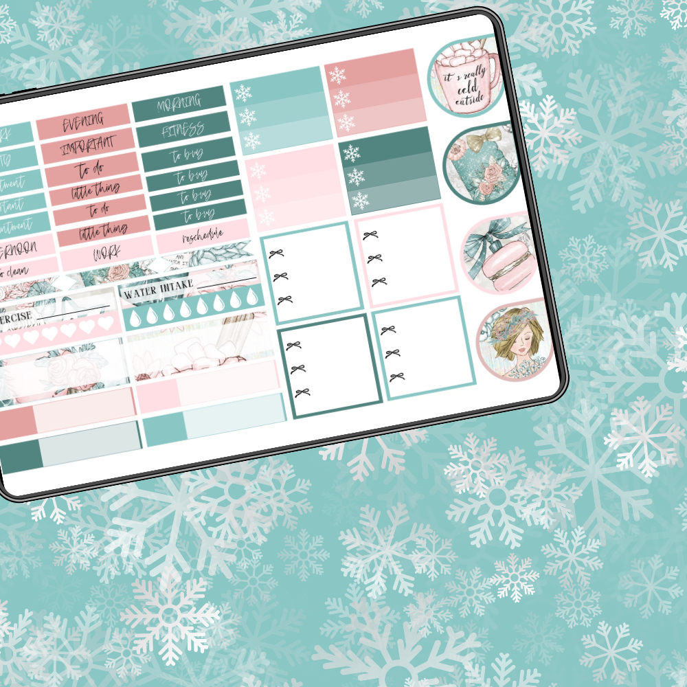 Christmas Sticker bundle - over 700 pre-cropped PNG stickers