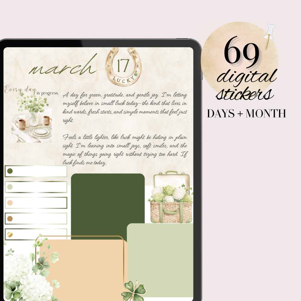 St Patrick's Day bundle - over 350 cliparts, widget, shape and animated stickers